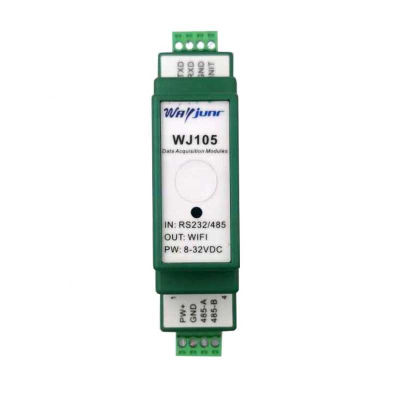 Modbus RTU轉(zhuǎn)TCP模塊，RS232/485轉(zhuǎn)WiFi模塊, 串口轉(zhuǎn)MQTT, 邊緣計(jì)算  WJ105